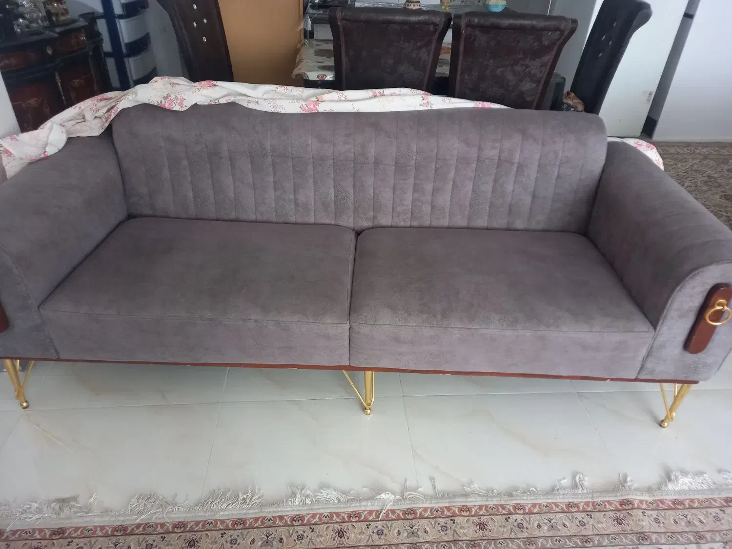 مبل ۷ نفره درحدنو|مبلمان خانگی و میز عسلی|شیراز, شهرک گلستان شمالی|دیوار