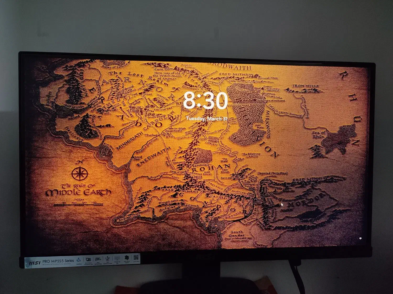 مانیتور msi mp223|قطعات و لوازم جانبی رایانه|نیشابور, مدرس|دیوار