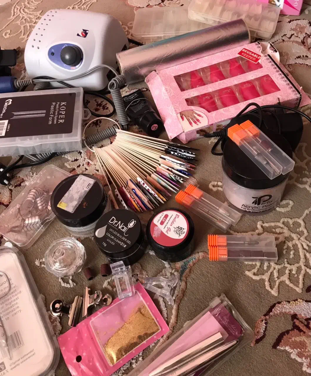 وسایل کاشت ناخن|آرایشی، بهداشتی، درمانی|تهران, امام زاده حسن|دیوار