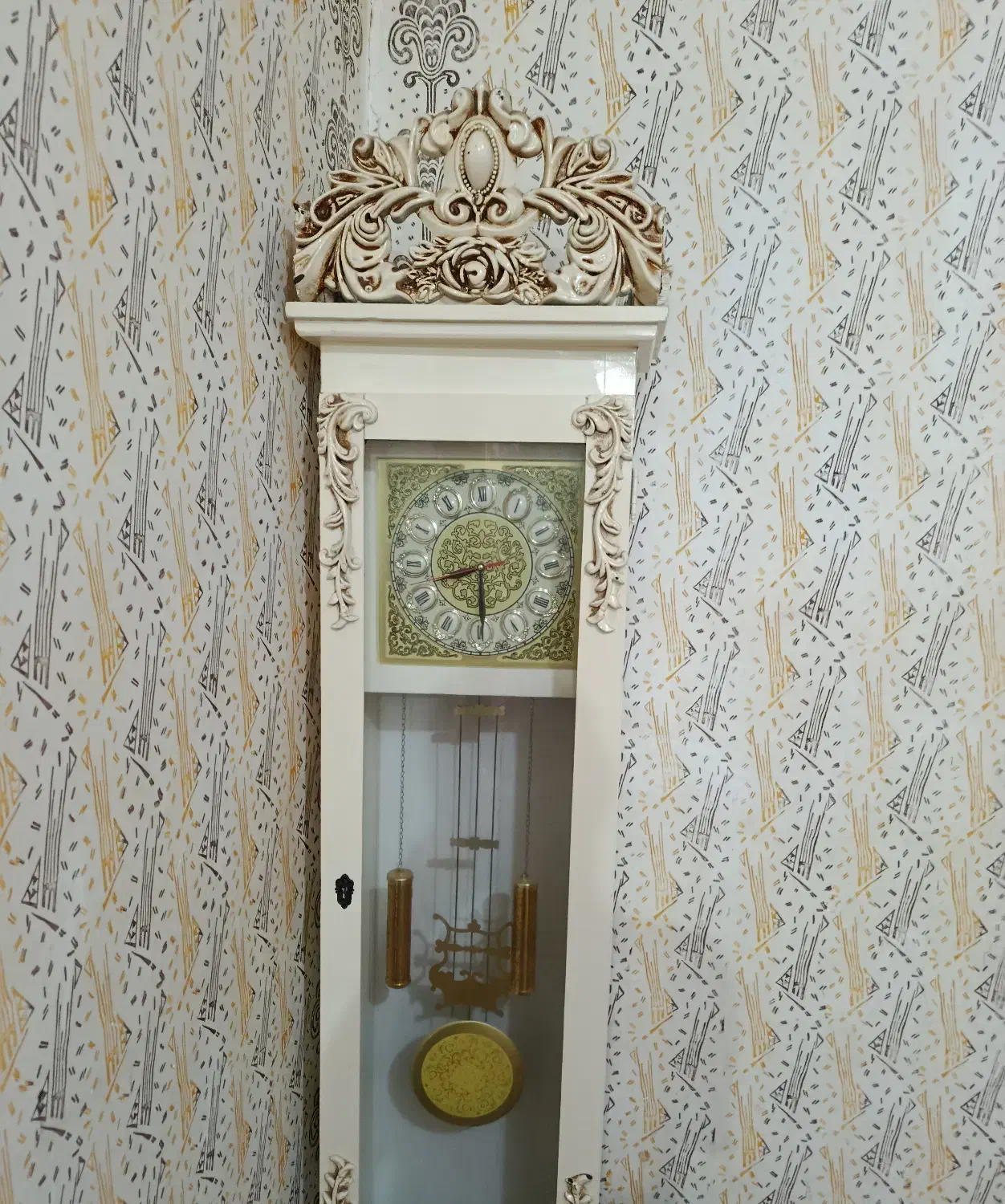 ساعت ایستاده چوبی|ساعت دیواری و تزئینی|پارس‌آباد, |دیوار