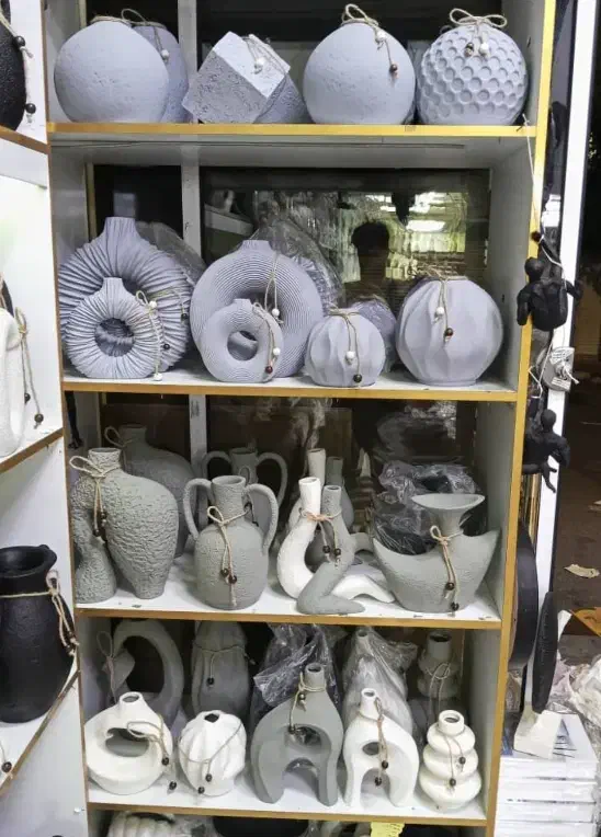 گلدان و شمعدان با تنوع بالا|مجسمه، تندیس، ماکت|تهران, تهرانسر شرقی|دیوار