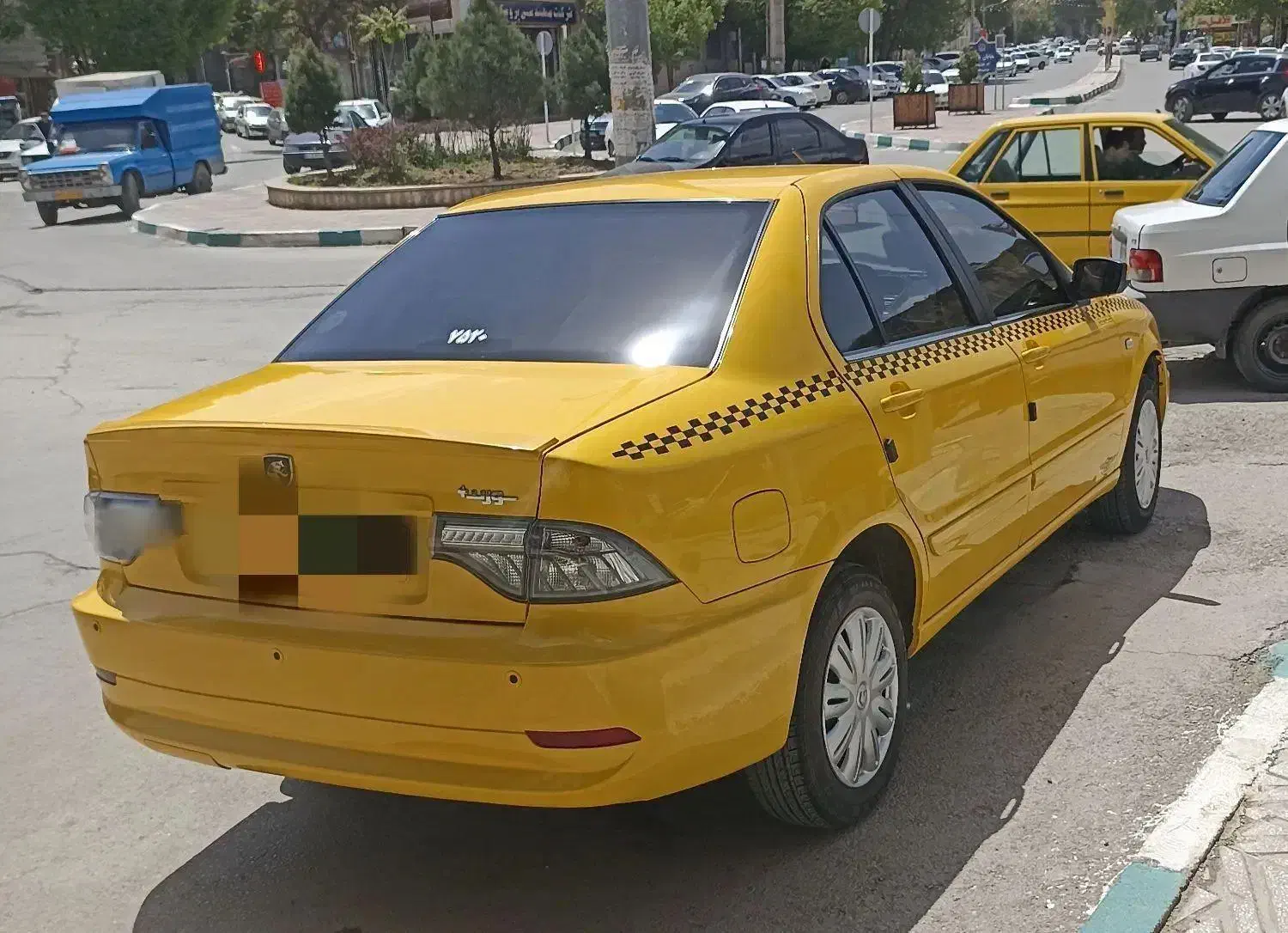 تاکسی سمند سورن مسیری|خودرو سواری و وانت|کرمانشاه, |دیوار