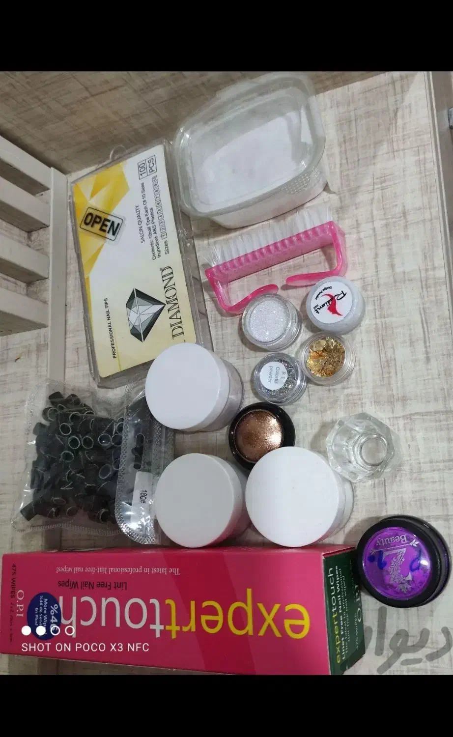 صفر تا صد وسایل کاشت ناخن|آرایشی، بهداشتی، درمانی|مشهد, شهرک صنعتی توس|دیوار