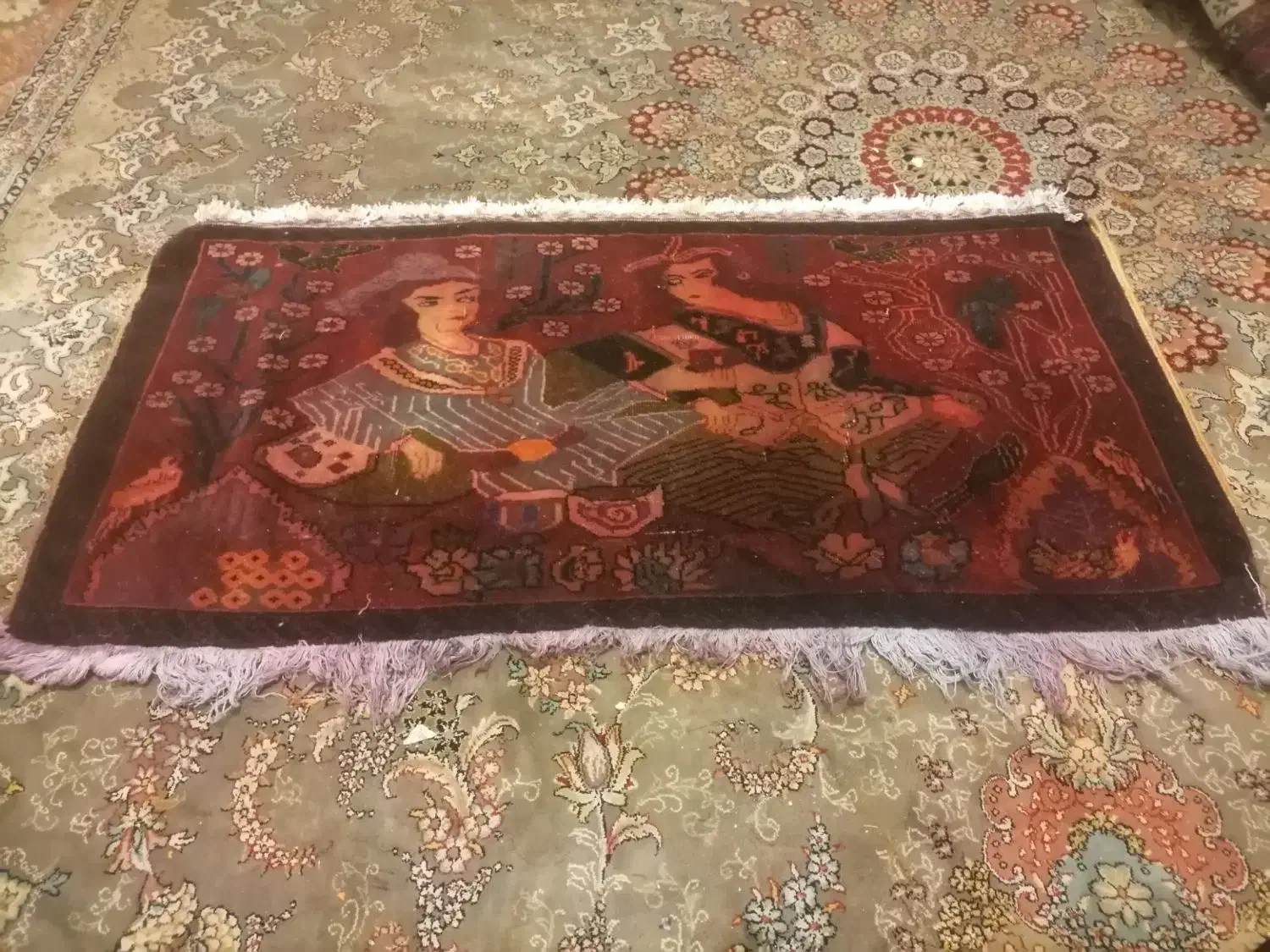 پشتی دستی وقالیچه|پشتی|تربت جام, فاز ۳ فرهنگیان|دیوار