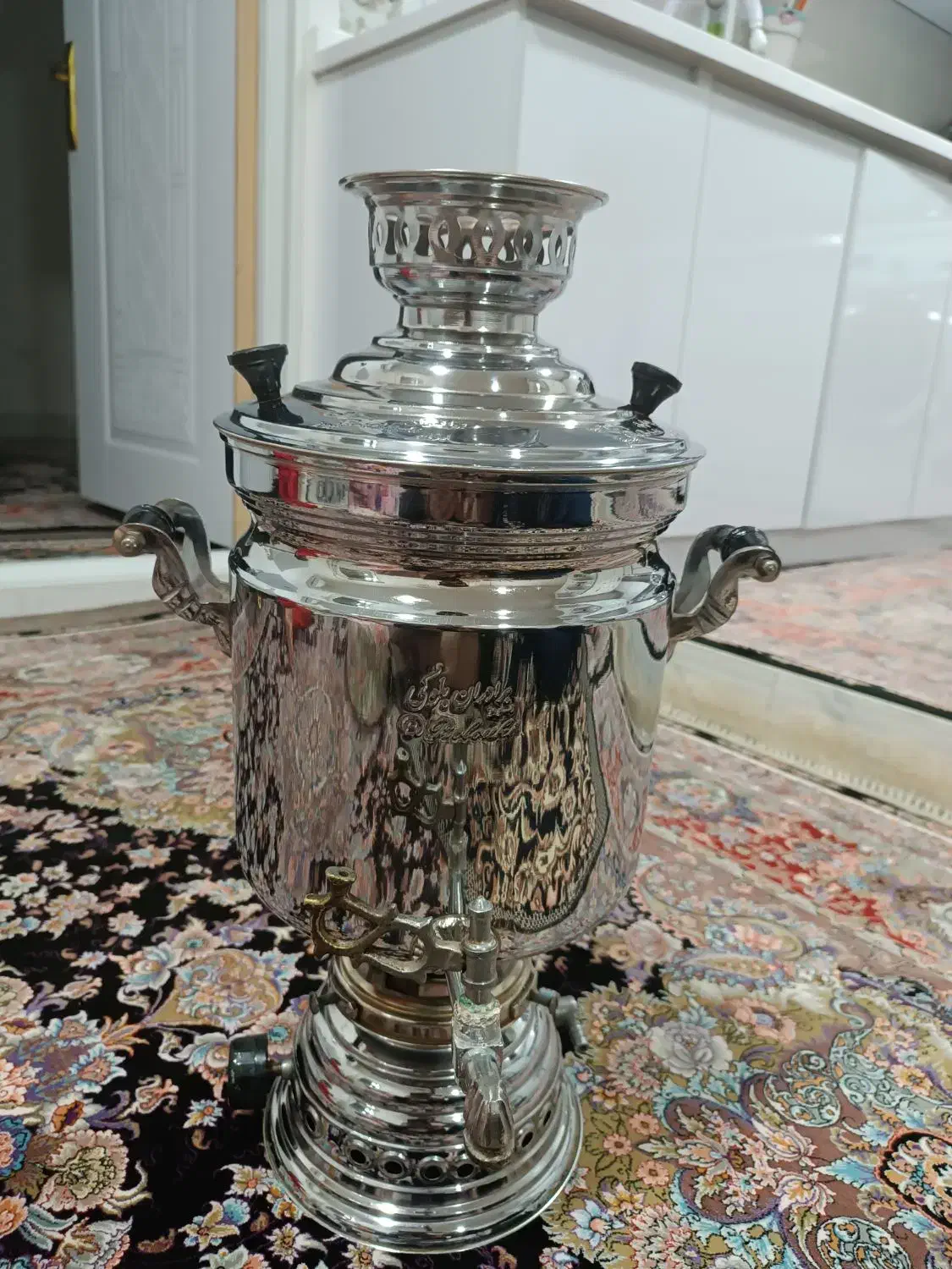 سماور گازی برادان بلوکی|سماور، چایساز، قهوهساز|مهاباد (آذربایجان غربی), |دیوار