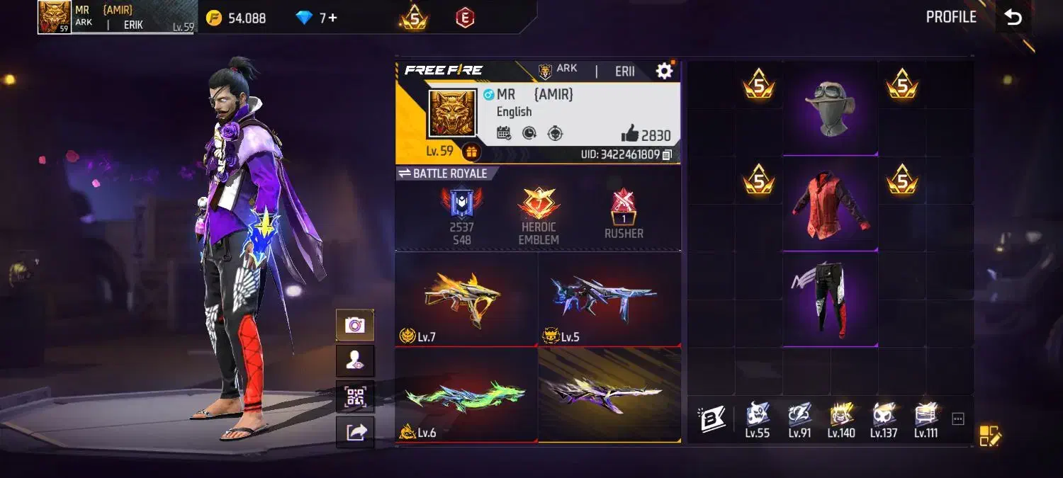 اکانت فری فایر معاوضه با پاد داعمی|کنسول، بازی ویدئویی و آنلاین|بندرعباس, |دیوار