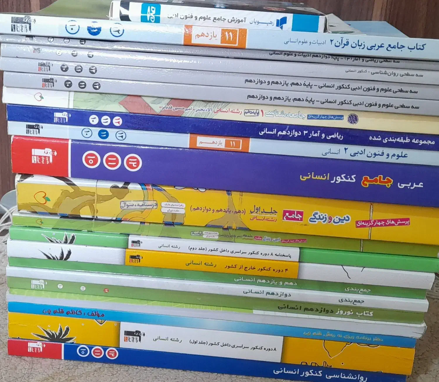 کتاب کمک درسی رشته انسانی|کتاب و مجله آموزشی|جیرفت, |دیوار