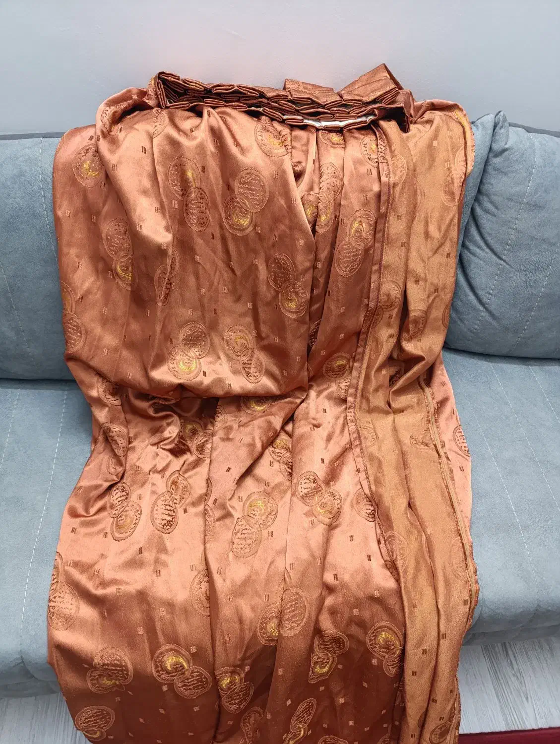 پرده ی پذیرایی واتاق|پرده، رانر، رومیزی|مشهد, آبکوه|دیوار