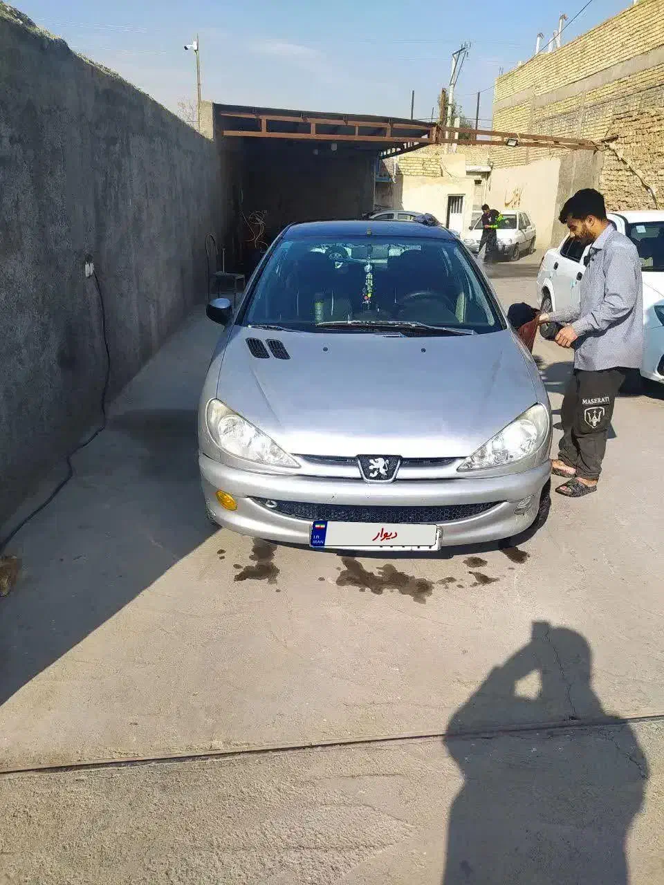 ) پژو206 تیپ 2 شاسی پلمپ 1383|خودرو سواری و وانت|کاشان, زیدی|دیوار