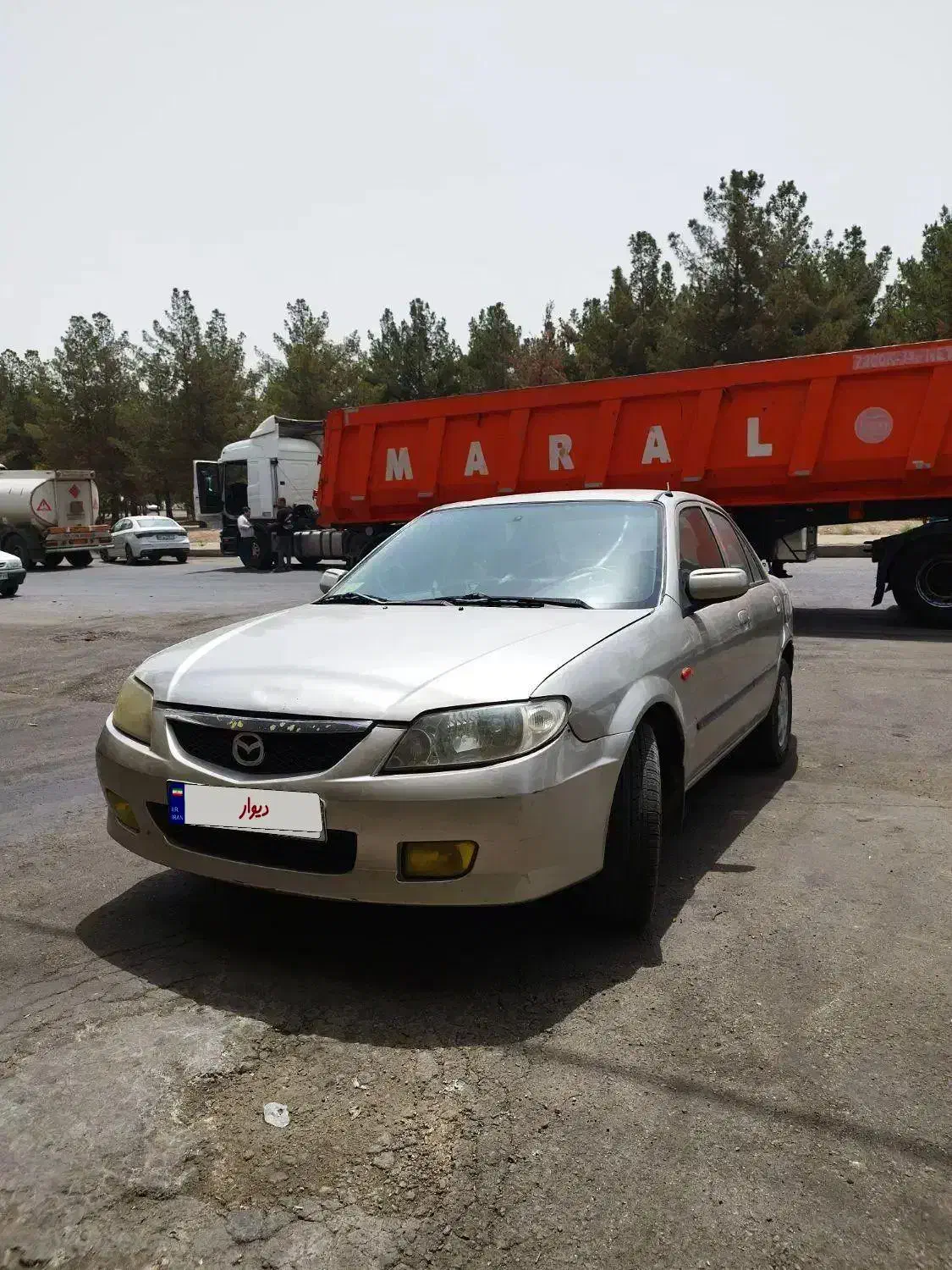 مزدا323تیپ2|خودرو سواری و وانت|اصفهان, مهدی آباد|دیوار