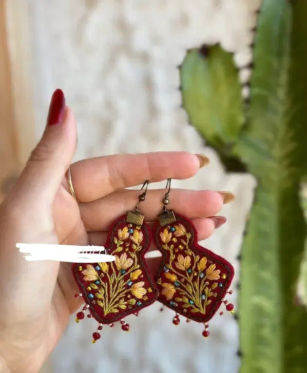 گوشواره های سنتی،دست دوز|بدلیجات|بندرعباس, |دیوار