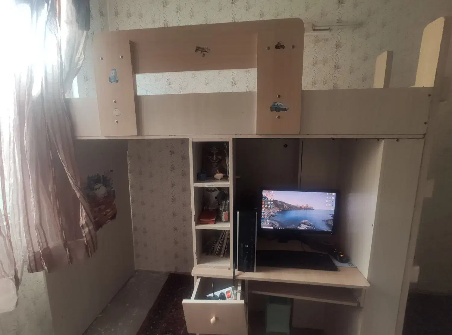 تخت خواب دو طبقه MDF|تخت و سرویس خواب|مشهد, یوسفیه (شهرک غرب)|دیوار