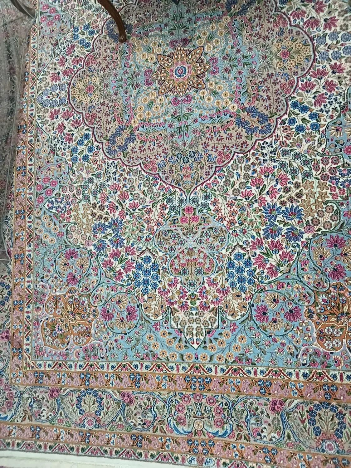 قالی 9 متری کلکسیونی و نایاب|فرش|کرمان, |دیوار