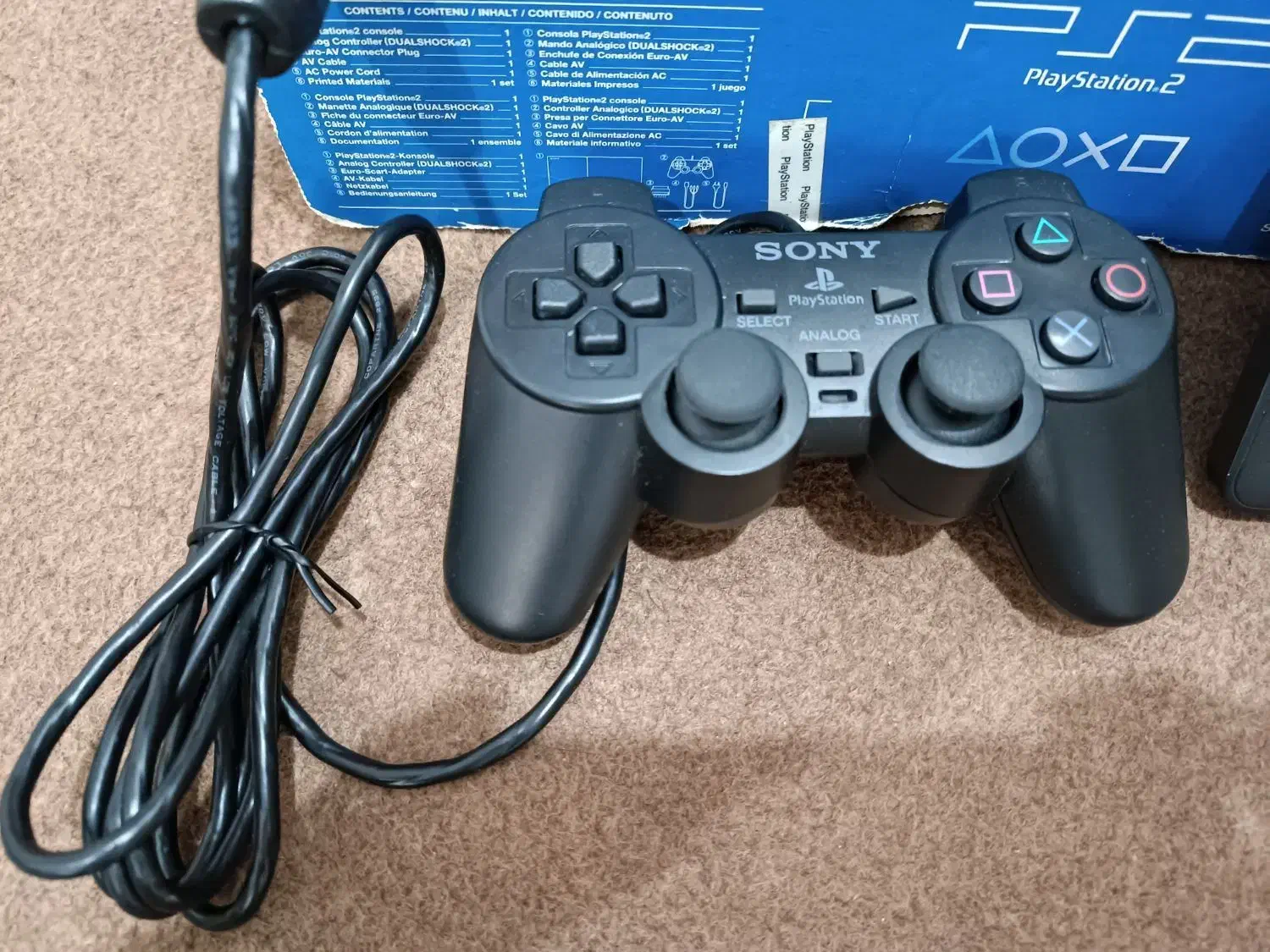 یک عدد کنسول بازی اورجینال سونی. پلی استیشن ps2|کنسول، بازی ویدئویی و آنلاین|ساری, |دیوار