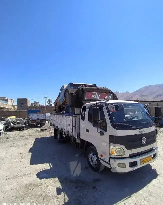 مینیبوس فرسوده اوراقی تصادفی سوخته|خدمات موتور و ماشین|میناب, |دیوار