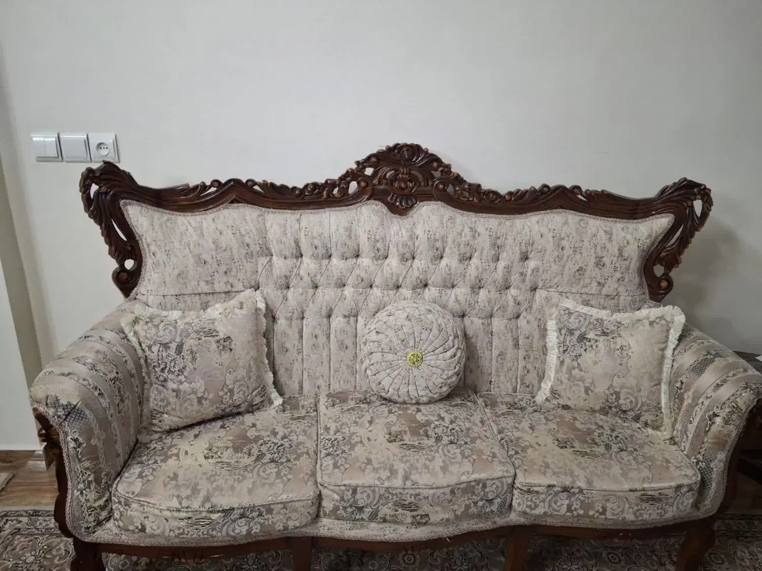 مبل استیل ۹ نفره|مبلمان خانگی و میز عسلی|تهران, کیانشهر|دیوار