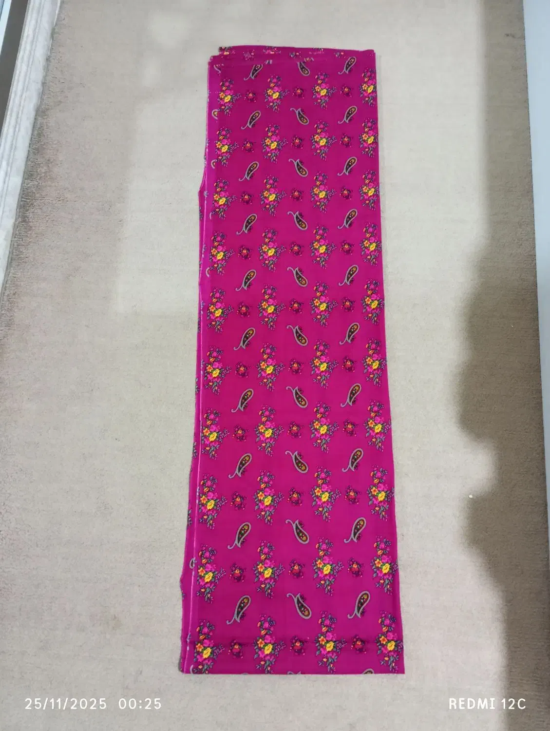 پشتند کوردی رنگ سرخابی 4 متر|لباس|پیرانشهر, |دیوار