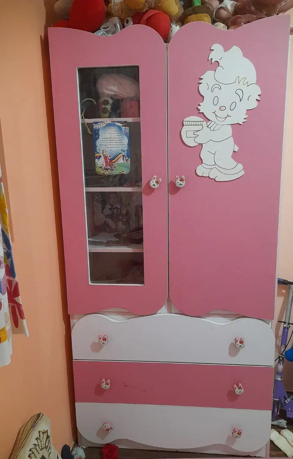 کمد بچه سالم سه ملیون|جاکفشی، کمد، دراور|گنبد کاووس, |دیوار