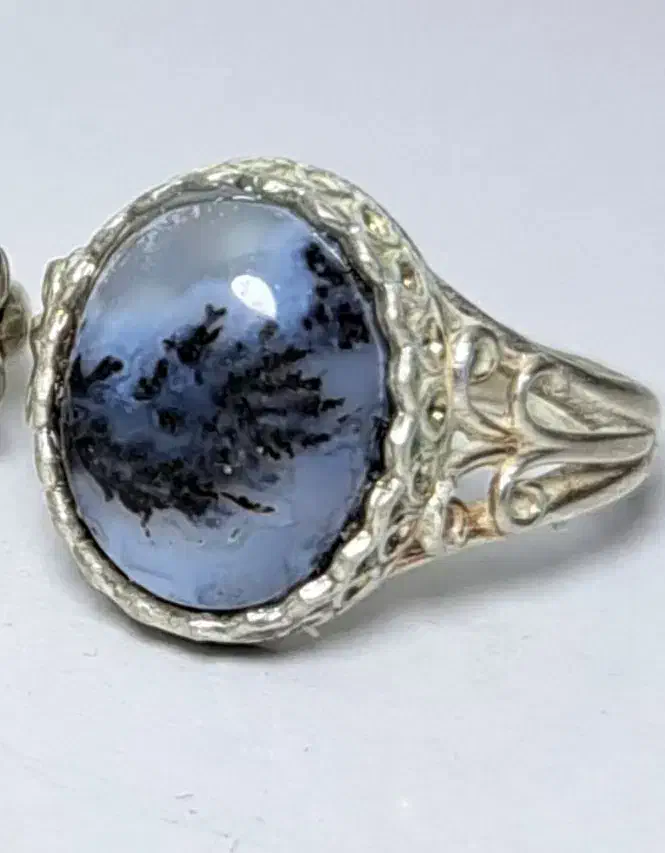 انگشتر نقره عقیق شجر|جواهرات|هشتگرد, فاز ۱ مهستان|دیوار