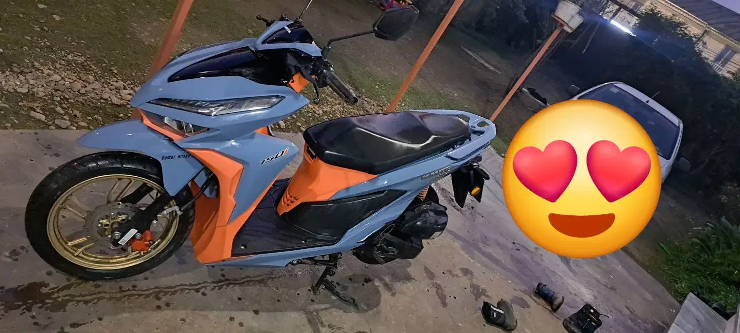 فروش موتور طرح کلیک|موتورسیکلت|رشت, یخسازی|دیوار