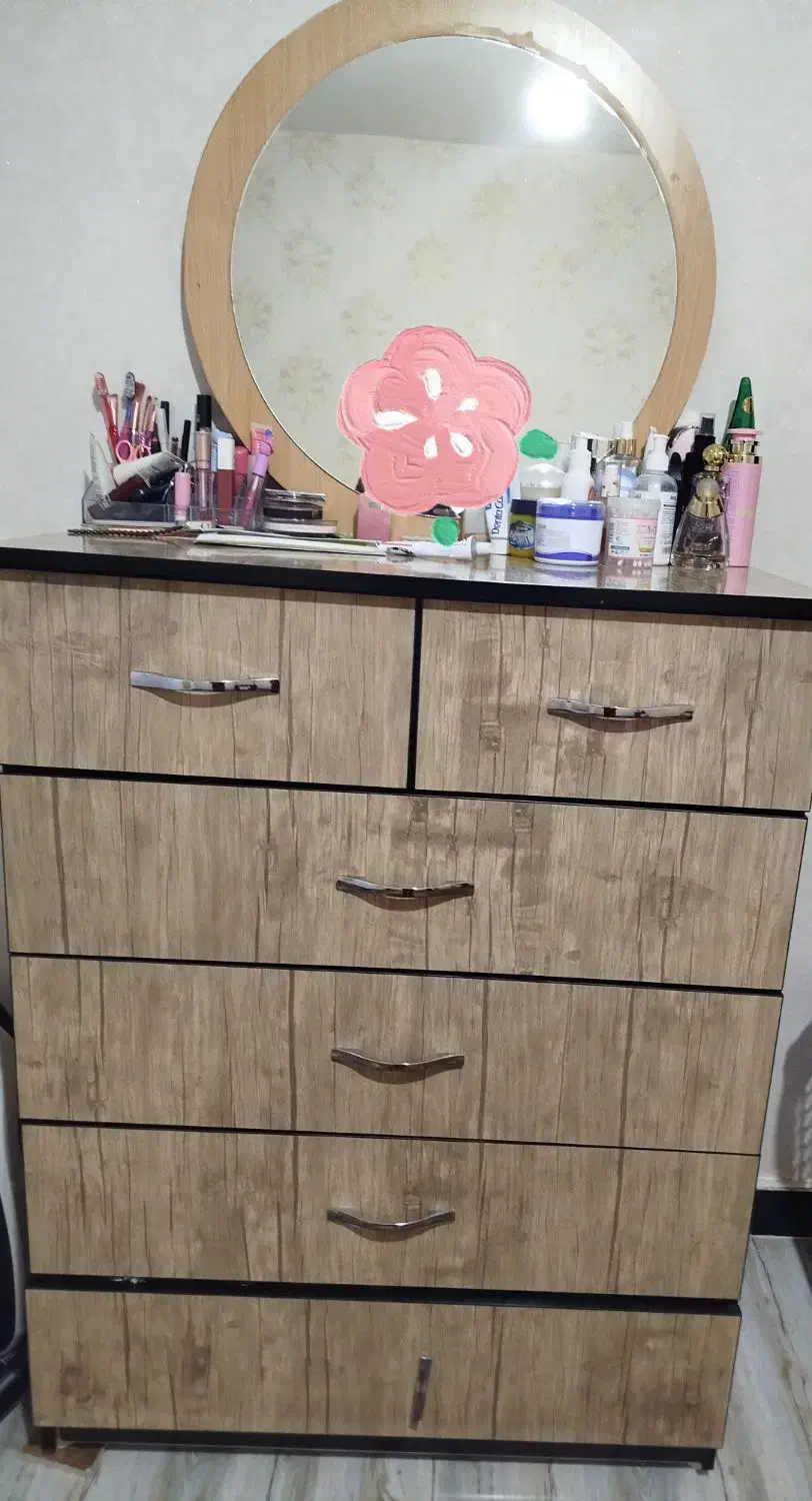 درآور ۵کشو اع در حد نو|جاکفشی، کمد، دراور|نورآباد, |دیوار