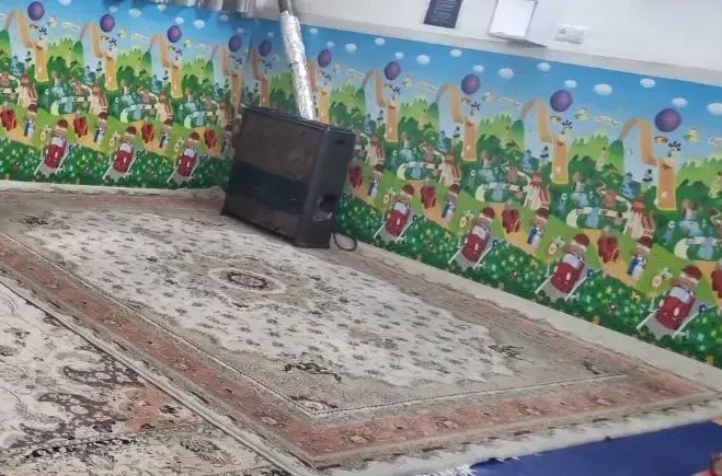 فرش|فرش|قم, قلعه کامکار|دیوار