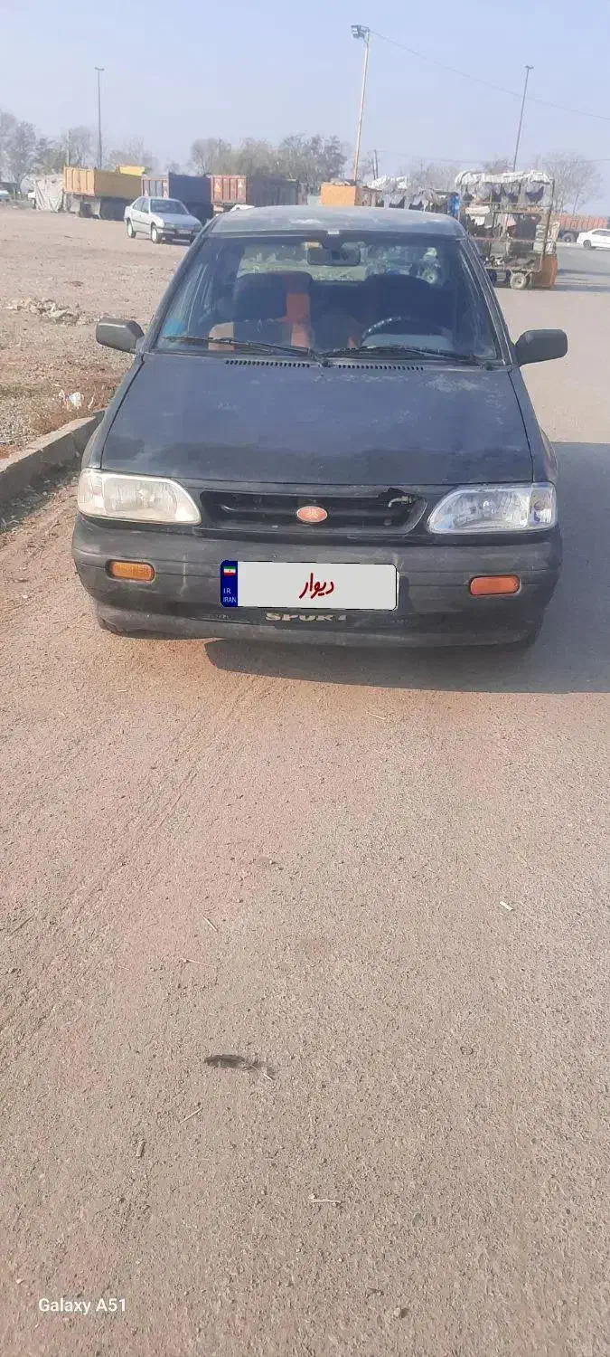 پراید مدل ۸۳ دوگانه سوز دستی شاستی سالم|خودرو سواری و وانت|پارس‌آباد, |دیوار