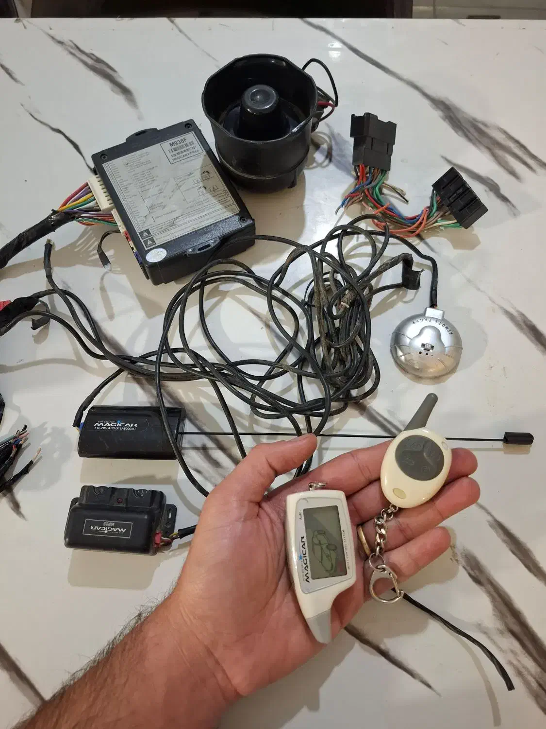 دزدگیر مجیکار اصلی تصویری|قطعات یدکی و لوازم جانبی|مشهد, امیریه|دیوار