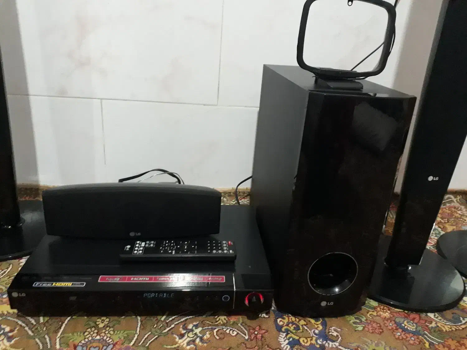 دی وی دی ال جی درحدنو بلوتوث دار|پخشکننده DVD و ویدیو|یزد, |دیوار