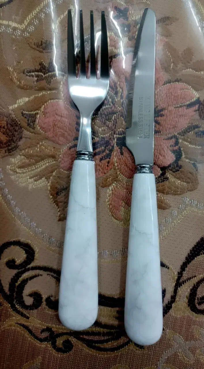 چاقووچنگال برزیلی کینگ مستر دسته فایبرگلاس|کلکسیون اشیاء عتیقه|یزد, |دیوار