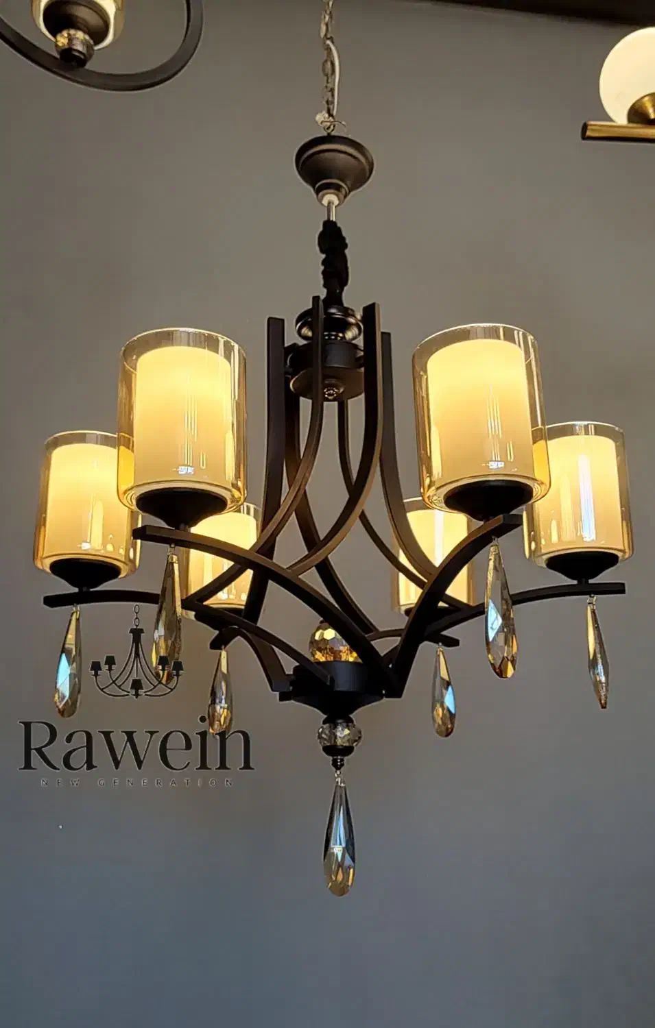 لوستر خورشیدی اورجینال نمایندگی رسمی نورینو|لوستر و چراغ آویز|اندیشه, اندیشه فاز ۴|دیوار