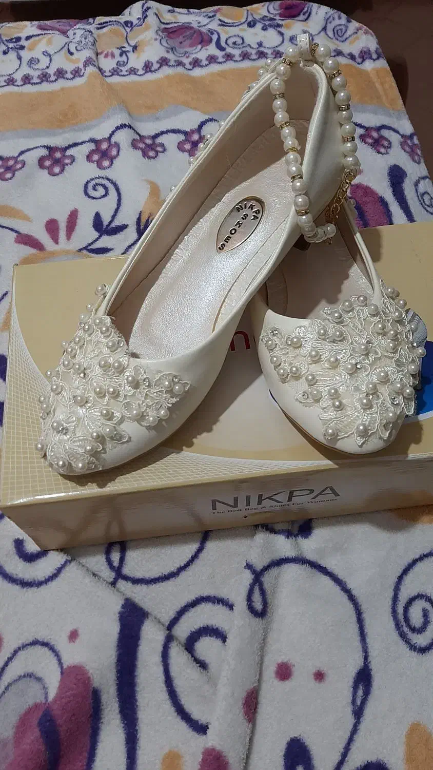 کفش مجلسی مناسب مراسم عقد|کیف، کفش، کمربند|زرندیه, |دیوار