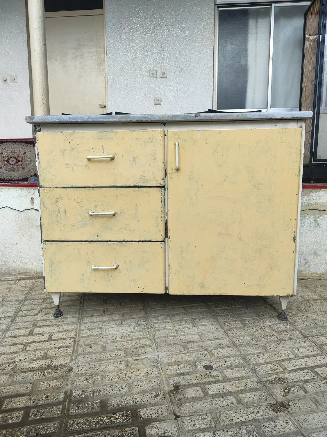 کابینت فلزی سالم|جاکفشی، کمد، دراور|ارطه, |دیوار