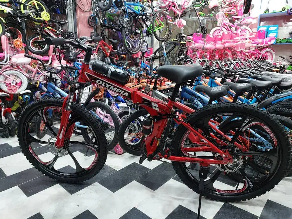 دوچرخه 26 تاشو (غلامی خیابان امام خمینی41)|دوچرخه، اسکیت، اسکوتر|زاهدان, |دیوار