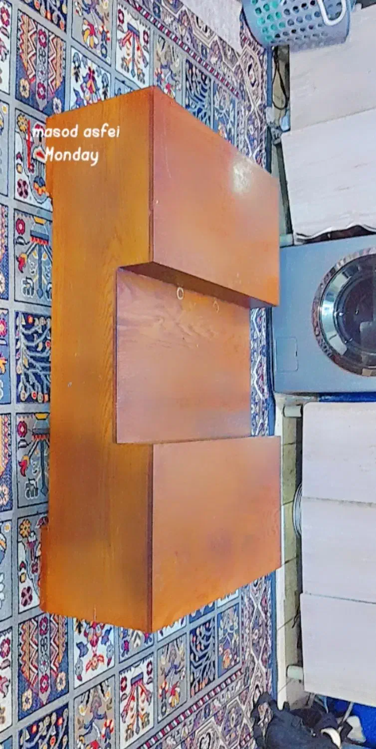 مبل چوبی ال|مبلمان خانگی و میز عسلی|بومهن, |دیوار