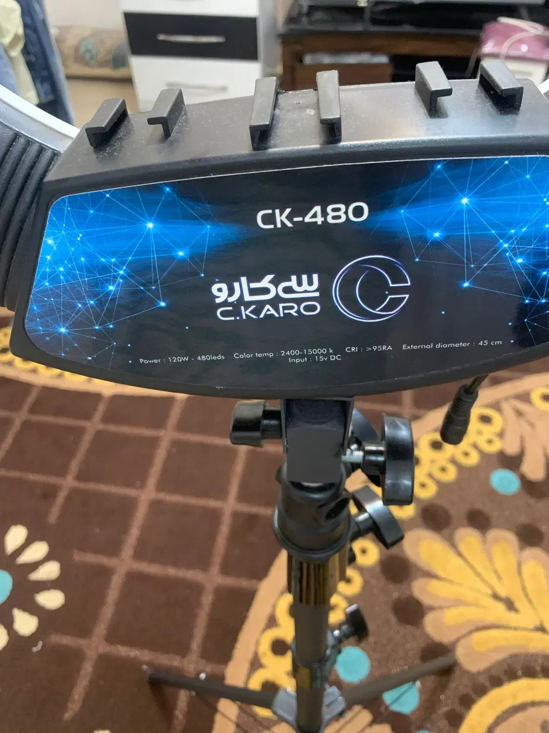 رینگ لایت|دوربین عکاسی و فیلمبرداری|گرگان, |دیوار