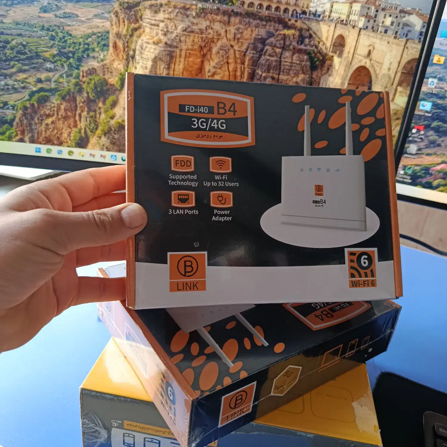 مودم سیم کارتی B4 i40 پشتیبانی از تمام سیم کارتها|مودم و تجهیزات شبکه|ارومیه, |دیوار