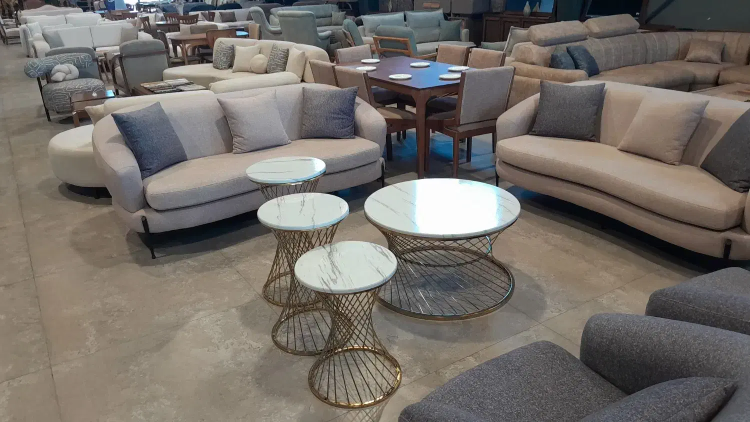 مبلمان سبک مینیمال|مبلمان خانگی و میز عسلی|الوند, |دیوار