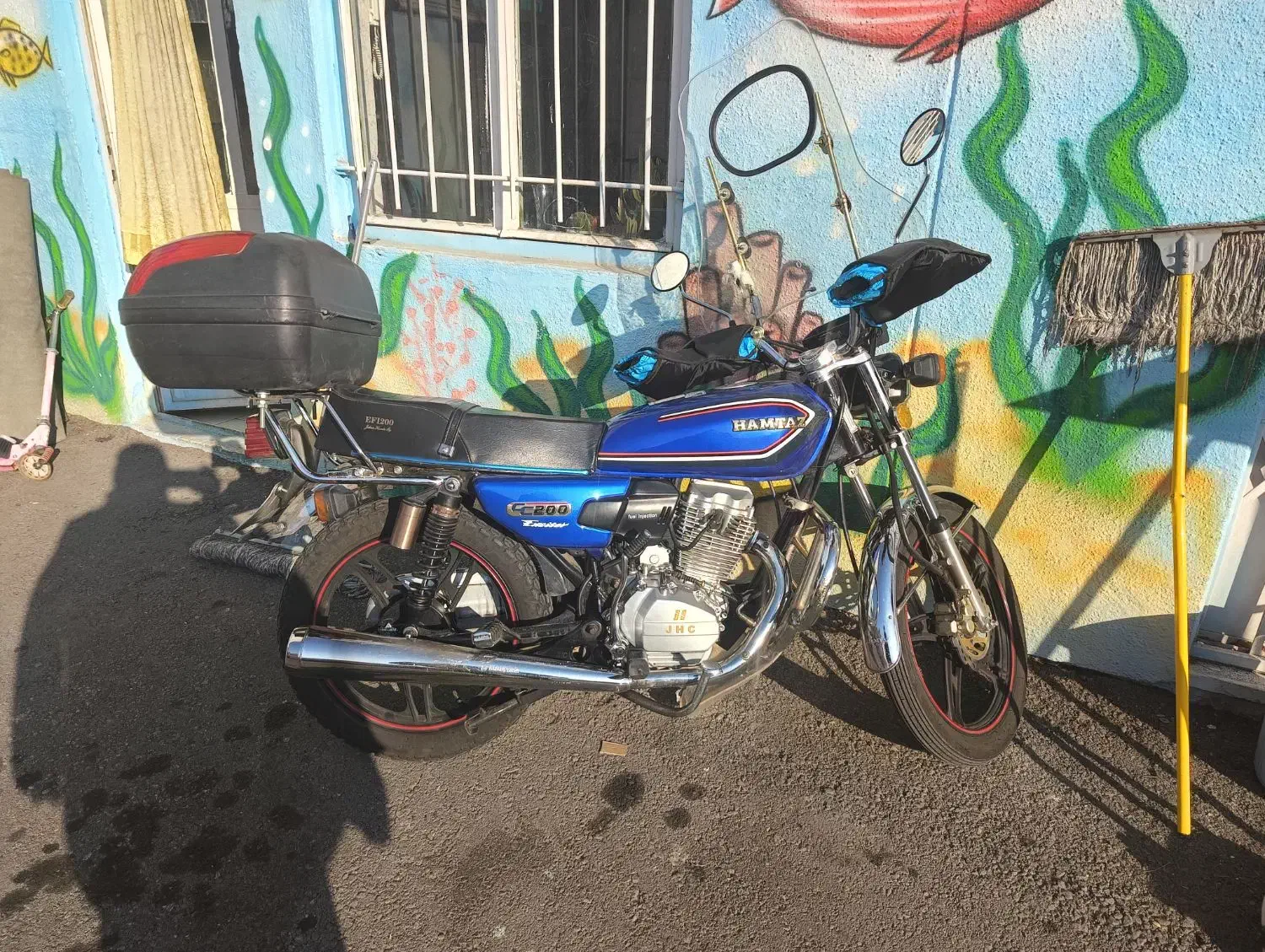 موتور هندا۲۰۰ همتاز|موتورسیکلت|تهران, زیبادشت|دیوار