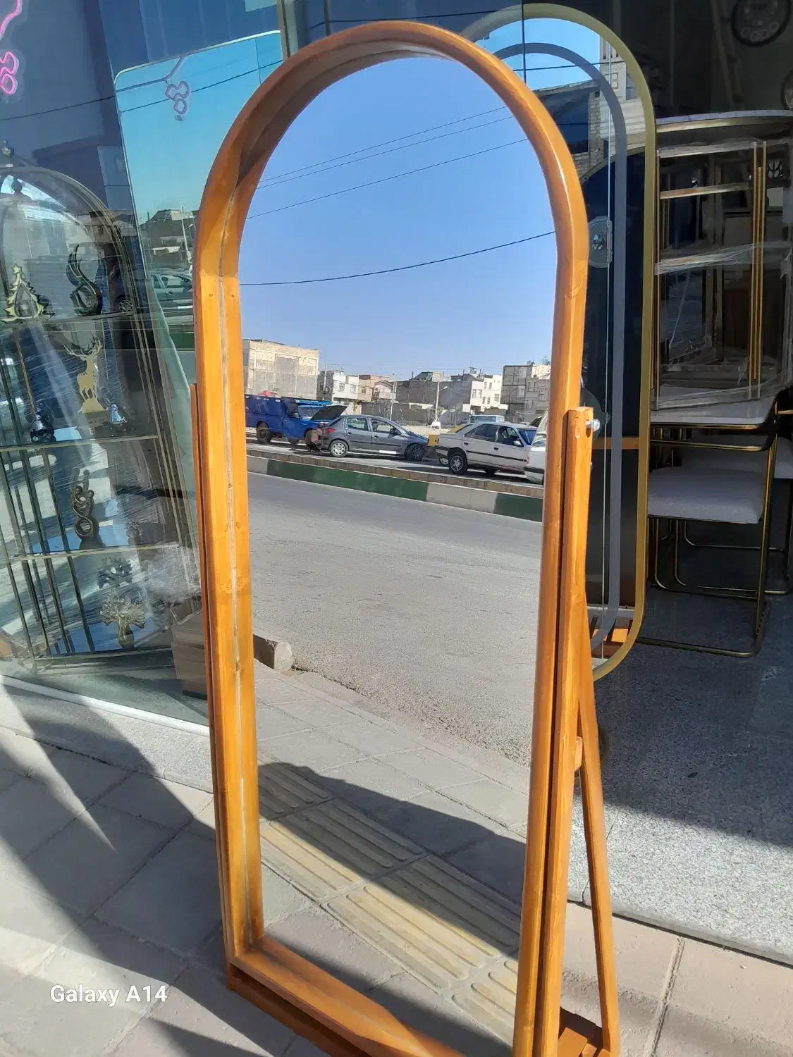 اینه قدی نور دار|آینه|ساوه, |دیوار