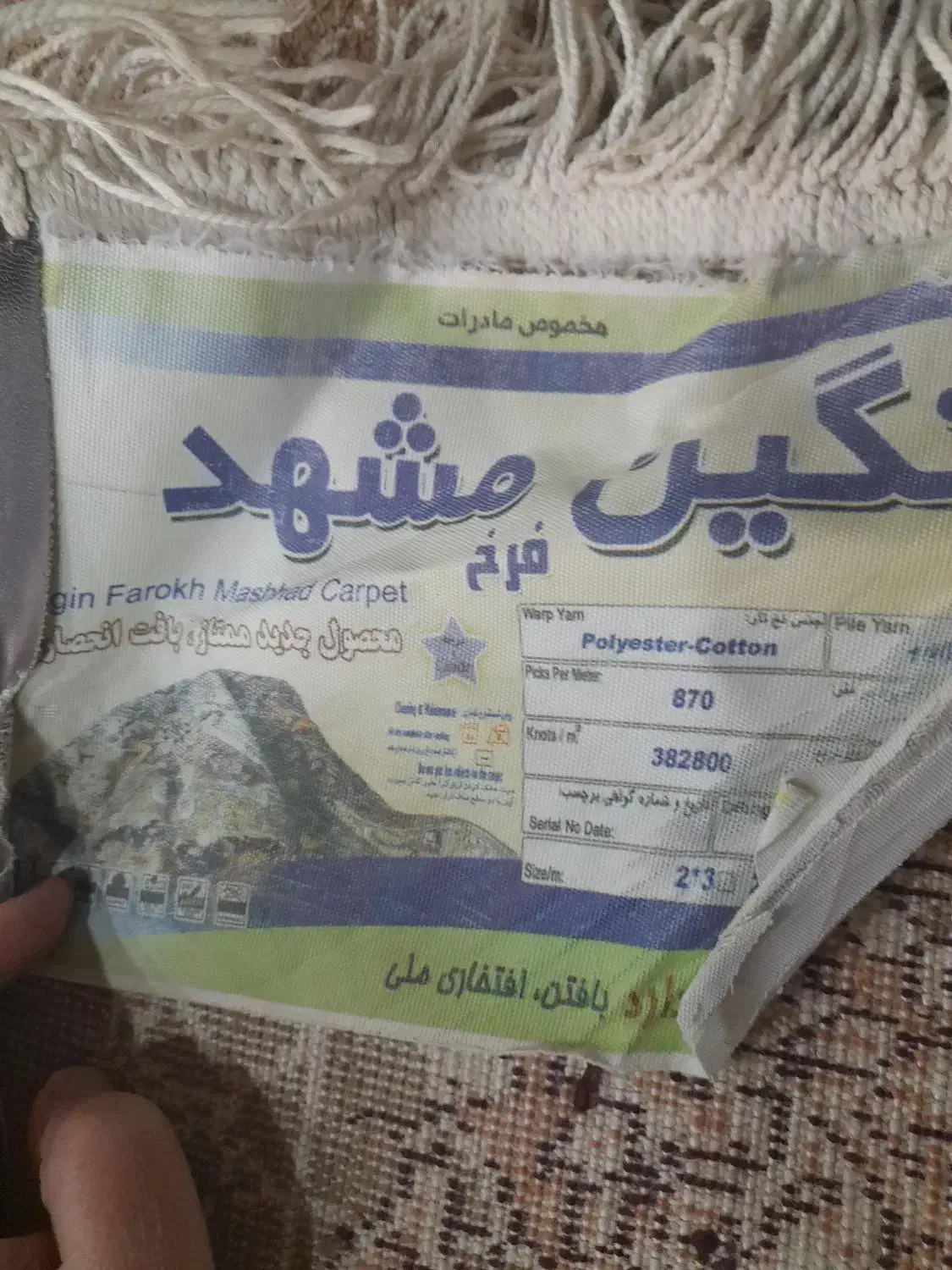 فرش ۶ متری سالم|فرش|بندر ترکمن, |دیوار