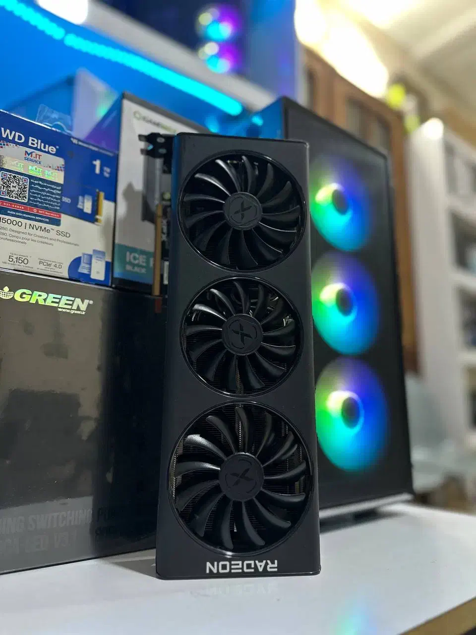 کیس گیمینگ RX6900XT+I514400F DDR5فولRGB|رایانه رومیزی|مشهد, آبکوه|دیوار