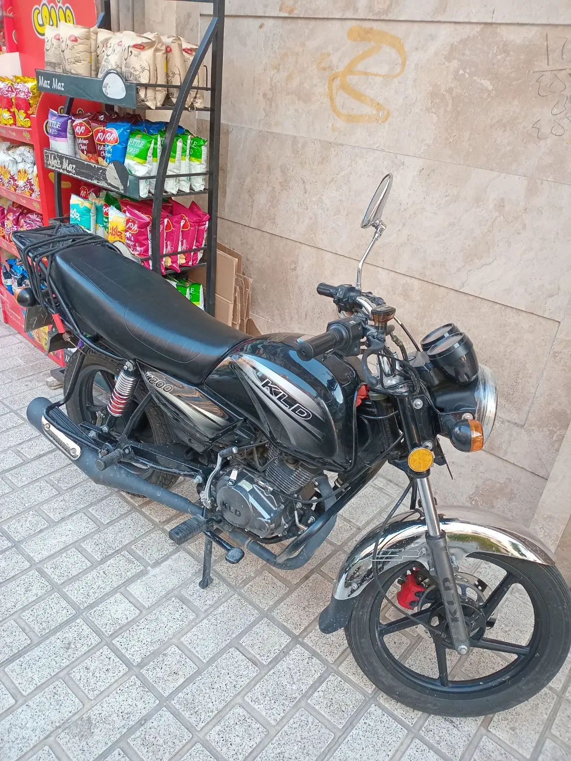 KLD 200|موتورسیکلت|باقرشهر, |دیوار