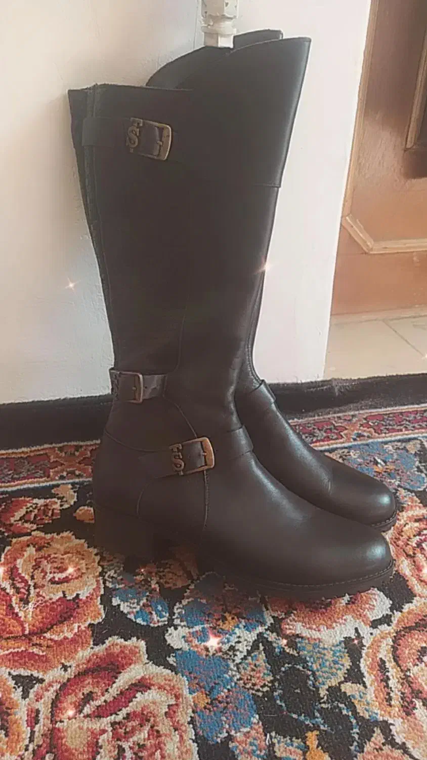 چکمه چرم اصل|کیف، کفش، کمربند|خرمآباد, |دیوار