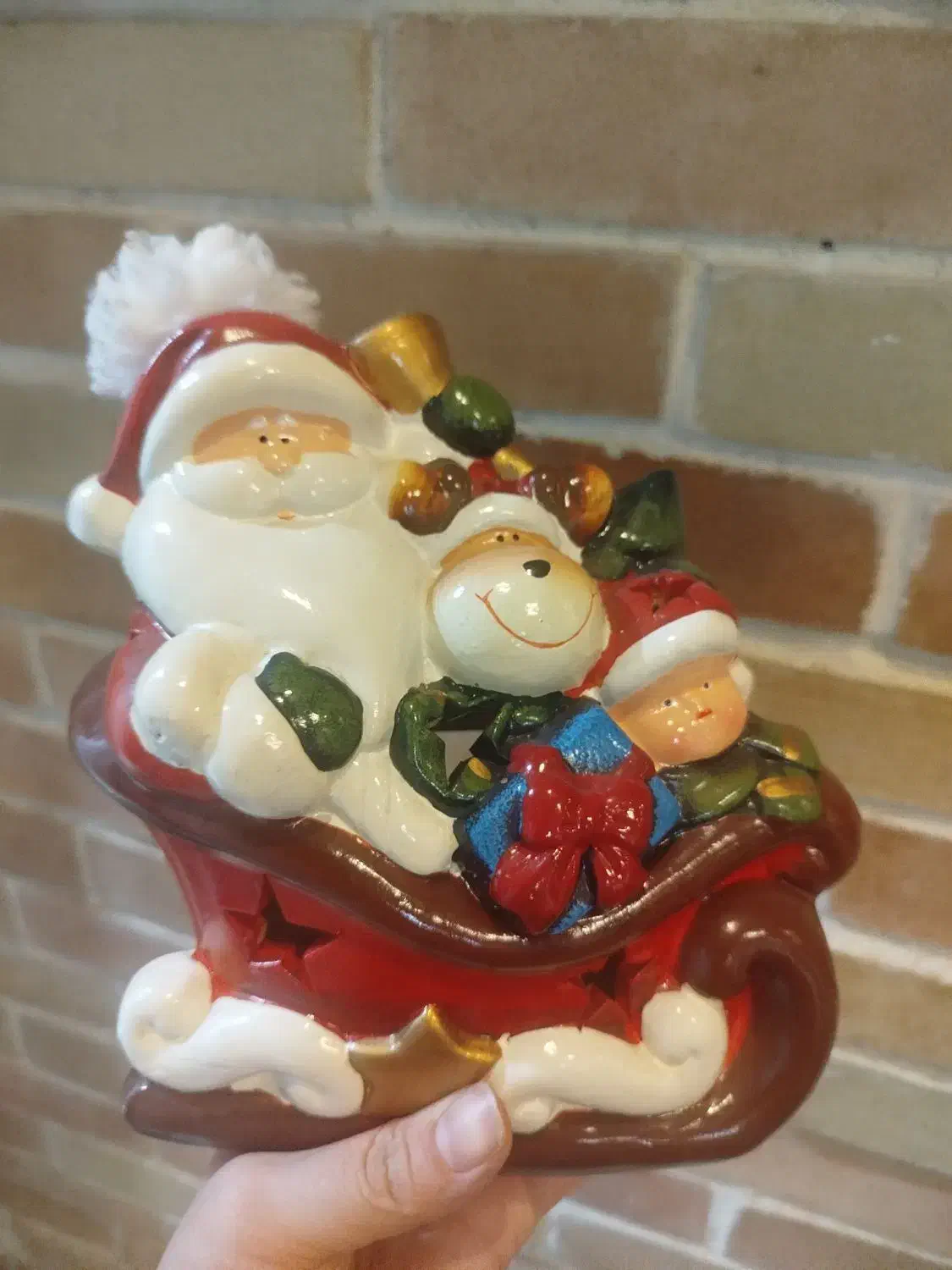 مجسمه  سورتمه بابانوئل|مجسمه، تندیس، ماکت|تهران, قصر فیروزه ۱|دیوار