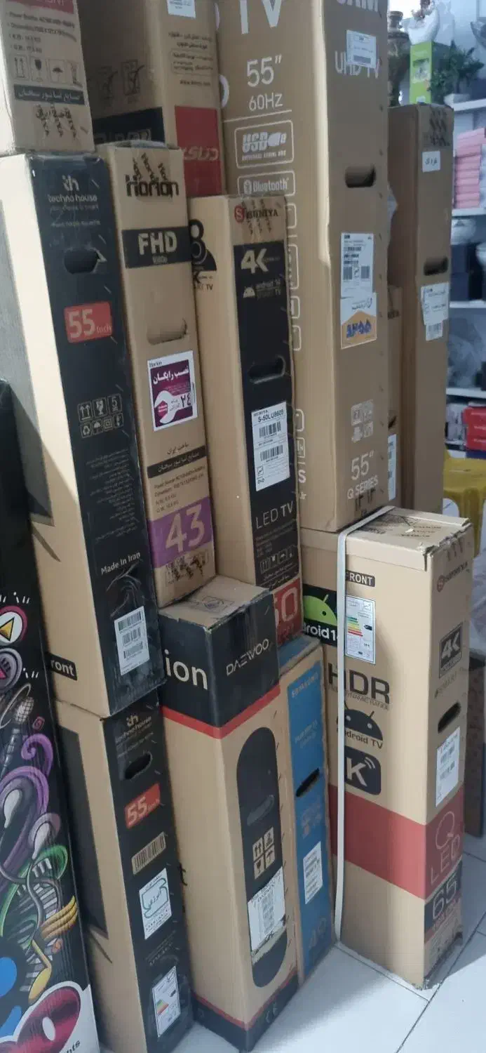 تلویزیون ال ای دی ۵۵ سونیا اسمارت|تلویزیون و پروژکتور|ساوه, |دیوار