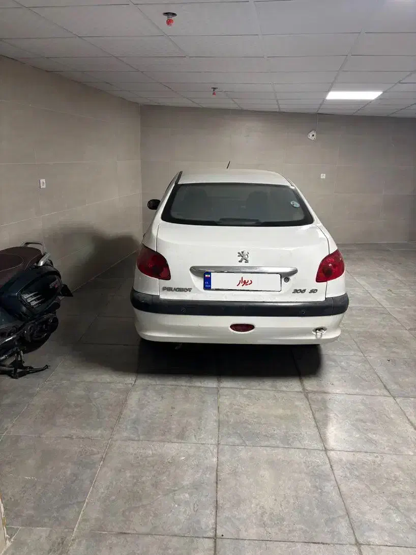 206 sd مدل ۹۶|خودرو سواری و وانت|مرند, |دیوار