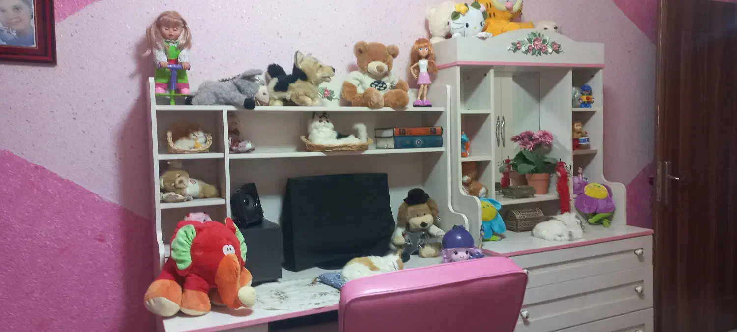 سرویس خواب دخترانه|تخت و سرویس خواب|سنقر, |دیوار