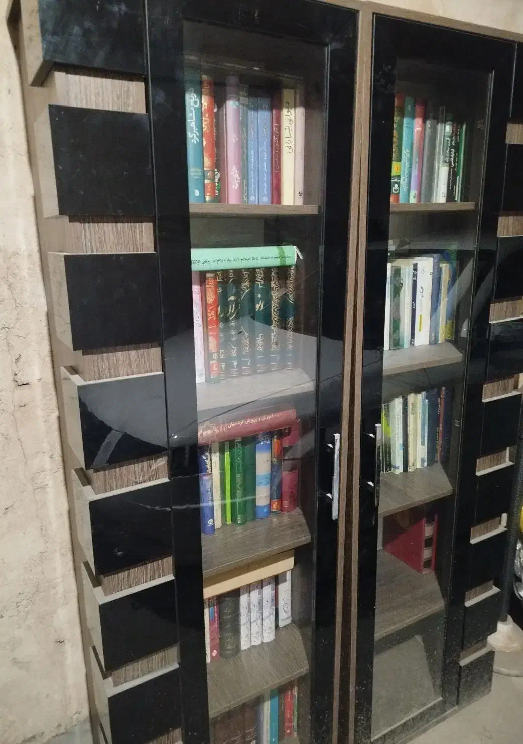 کتابخانه دو قلو|کتابخانه، شلف، قفسه‌های دیواری|سنندج, |دیوار