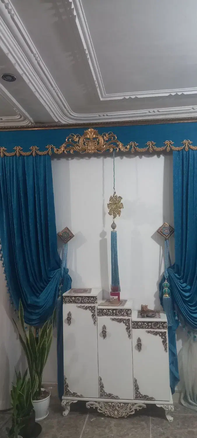 یک دست پرده درحدنو|پرده، رانر، رومیزی|بم, |دیوار